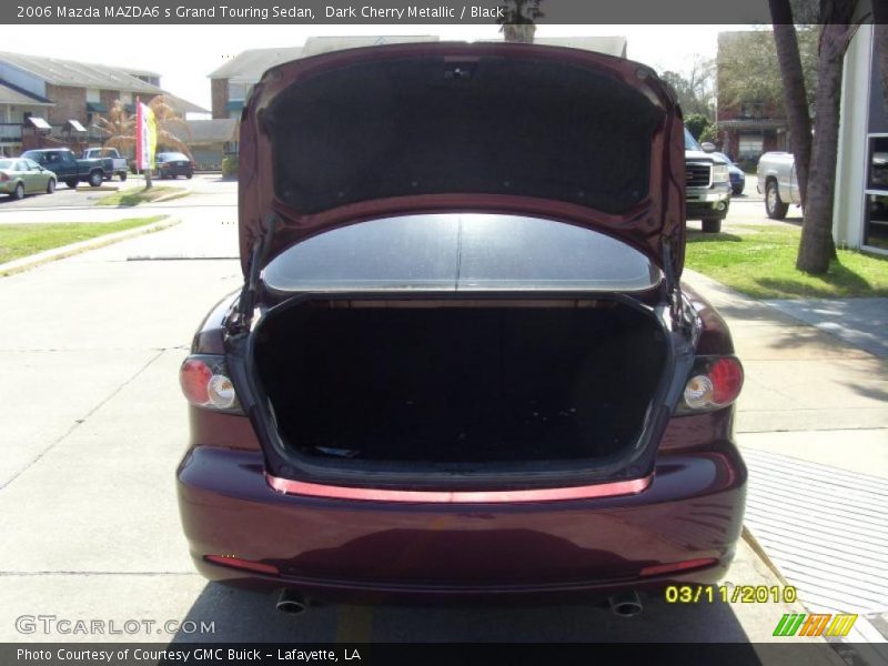 Dark Cherry Metallic / Black 2006 Mazda MAZDA6 s Grand Touring Sedan