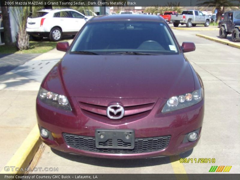 Dark Cherry Metallic / Black 2006 Mazda MAZDA6 s Grand Touring Sedan