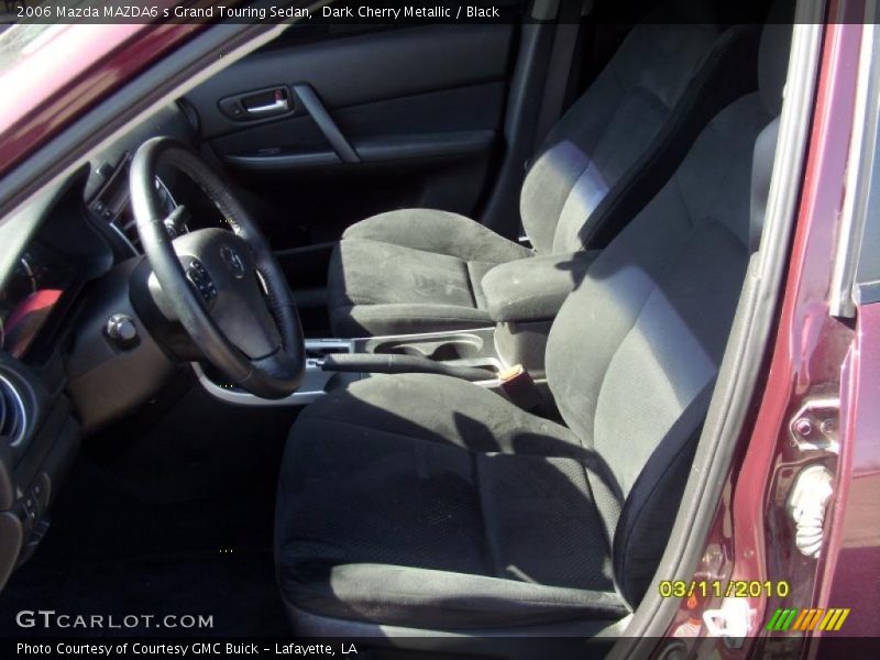 Dark Cherry Metallic / Black 2006 Mazda MAZDA6 s Grand Touring Sedan