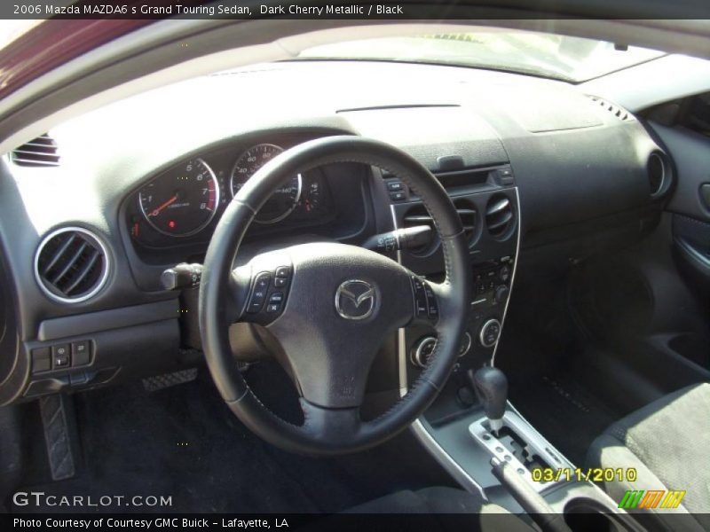 Dark Cherry Metallic / Black 2006 Mazda MAZDA6 s Grand Touring Sedan