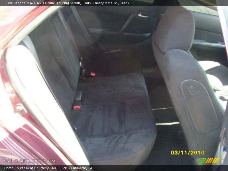 Dark Cherry Metallic / Black 2006 Mazda MAZDA6 s Grand Touring Sedan