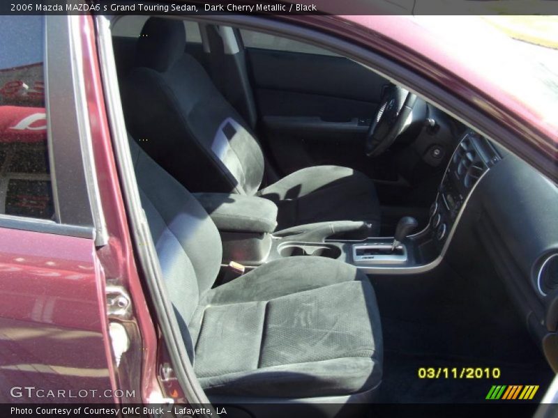 Dark Cherry Metallic / Black 2006 Mazda MAZDA6 s Grand Touring Sedan