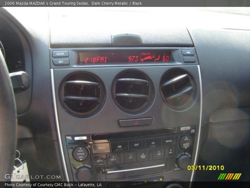 Dark Cherry Metallic / Black 2006 Mazda MAZDA6 s Grand Touring Sedan
