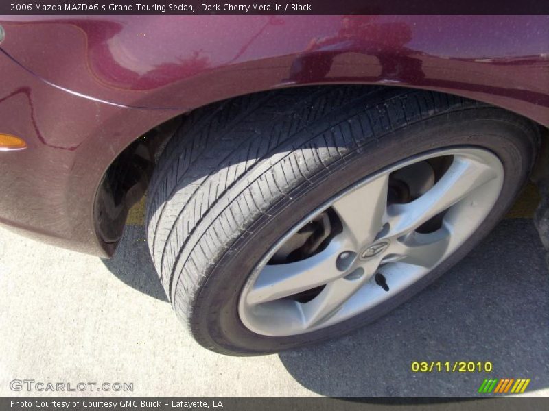 Dark Cherry Metallic / Black 2006 Mazda MAZDA6 s Grand Touring Sedan