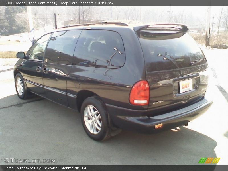 Deep Slate Pearlcoat / Mist Gray 2000 Dodge Grand Caravan SE