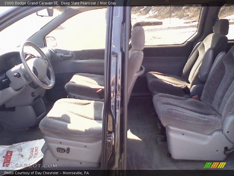 Deep Slate Pearlcoat / Mist Gray 2000 Dodge Grand Caravan SE