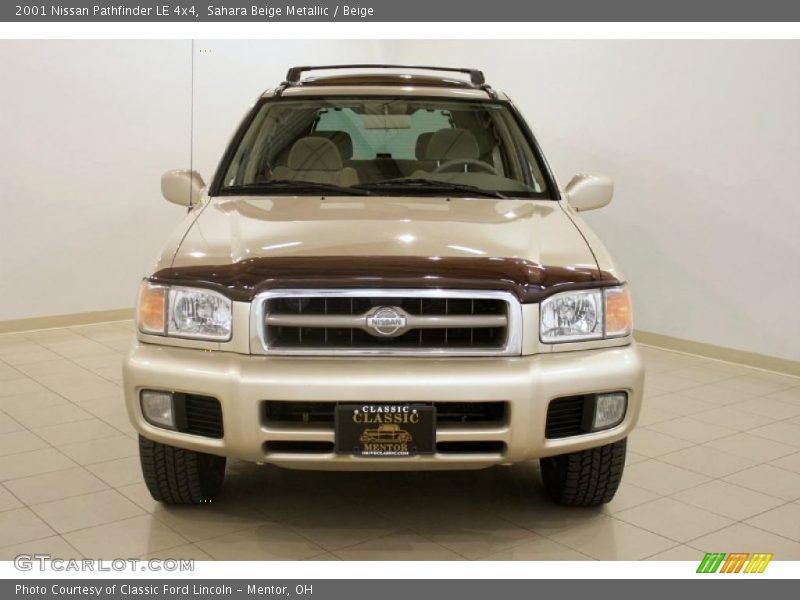 Sahara Beige Metallic / Beige 2001 Nissan Pathfinder LE 4x4