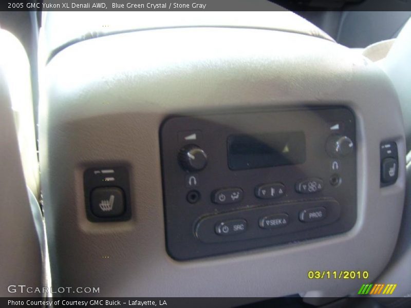 Blue Green Crystal / Stone Gray 2005 GMC Yukon XL Denali AWD