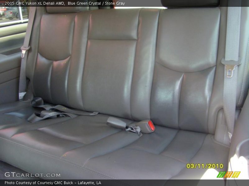 Blue Green Crystal / Stone Gray 2005 GMC Yukon XL Denali AWD
