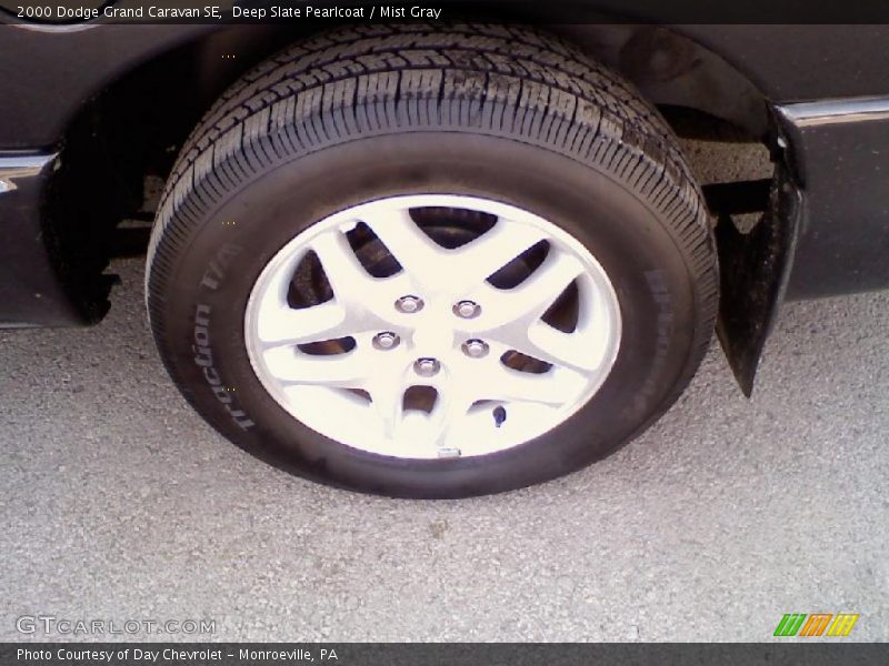 Deep Slate Pearlcoat / Mist Gray 2000 Dodge Grand Caravan SE