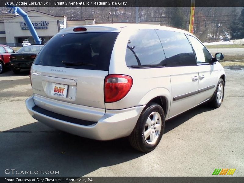 Bright Silver Metallic / Medium Slate Gray 2006 Dodge Caravan SXT