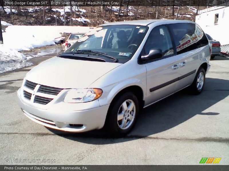 Bright Silver Metallic / Medium Slate Gray 2006 Dodge Caravan SXT