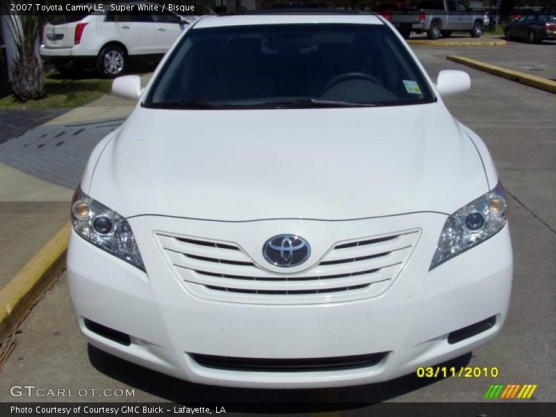 Super White / Bisque 2007 Toyota Camry LE