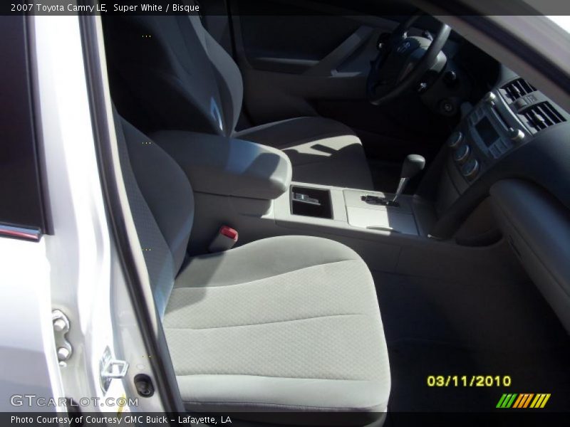 Super White / Bisque 2007 Toyota Camry LE