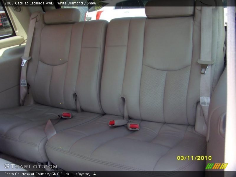 White Diamond / Shale 2003 Cadillac Escalade AWD
