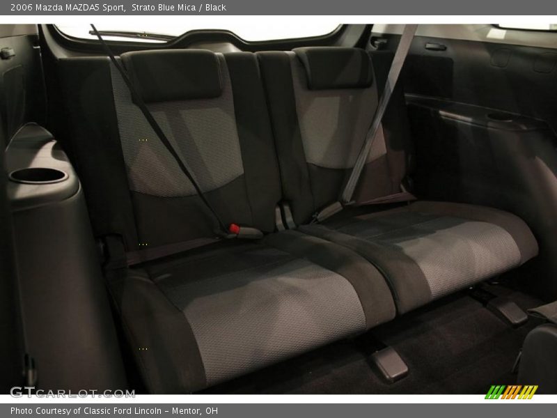 Strato Blue Mica / Black 2006 Mazda MAZDA5 Sport