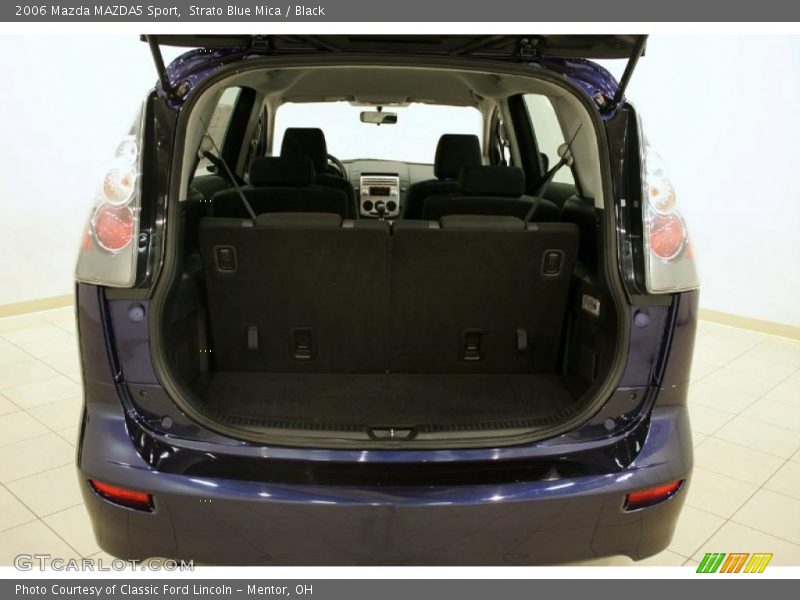 Strato Blue Mica / Black 2006 Mazda MAZDA5 Sport