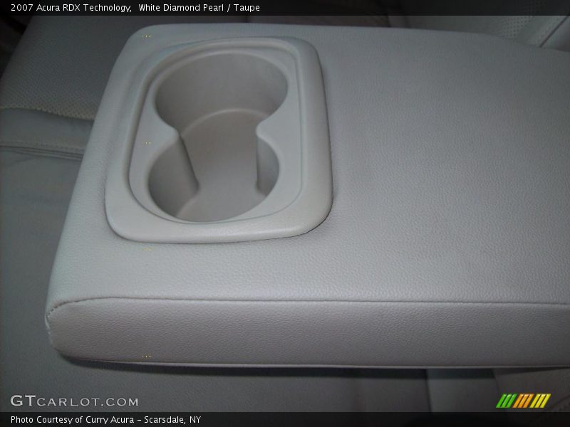 White Diamond Pearl / Taupe 2007 Acura RDX Technology