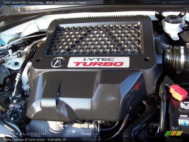 White Diamond Pearl / Taupe 2007 Acura RDX Technology