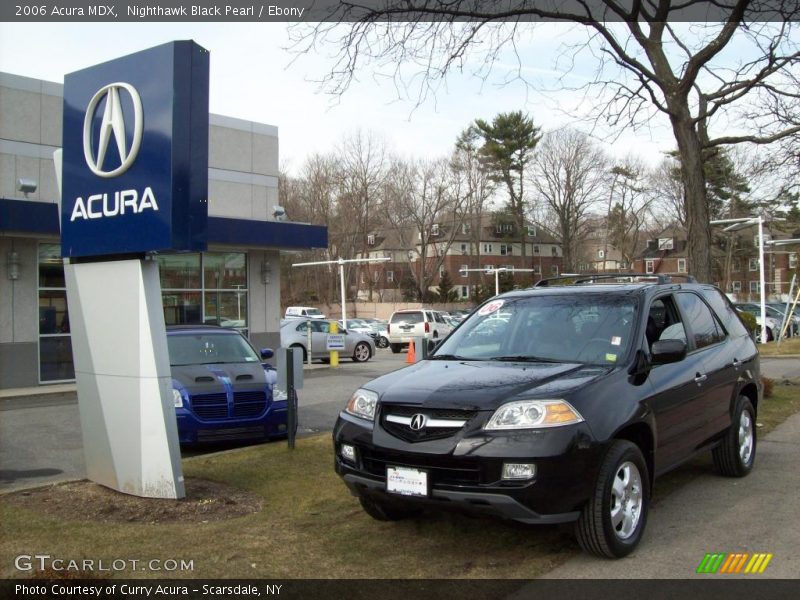 Nighthawk Black Pearl / Ebony 2006 Acura MDX