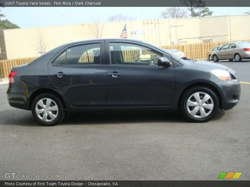 Flint Mica / Dark Charcoal 2007 Toyota Yaris Sedan