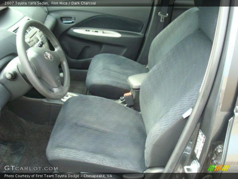 Flint Mica / Dark Charcoal 2007 Toyota Yaris Sedan