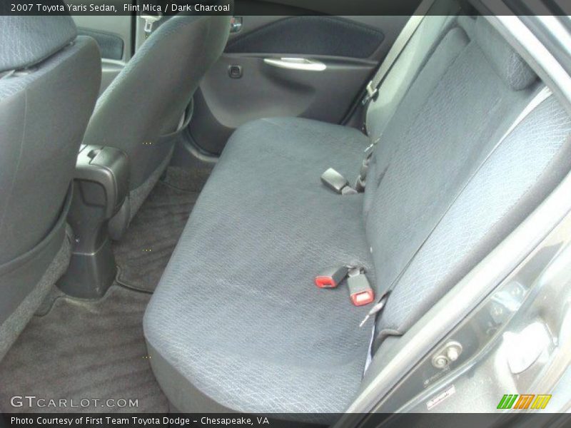 Flint Mica / Dark Charcoal 2007 Toyota Yaris Sedan
