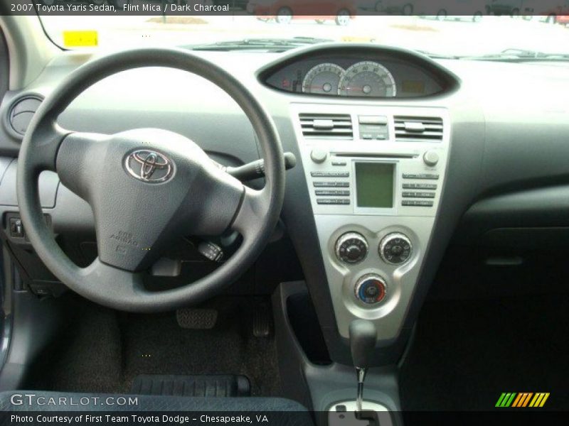 Flint Mica / Dark Charcoal 2007 Toyota Yaris Sedan