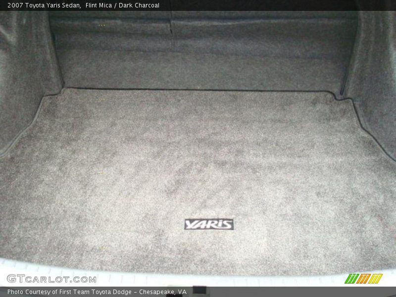 Flint Mica / Dark Charcoal 2007 Toyota Yaris Sedan