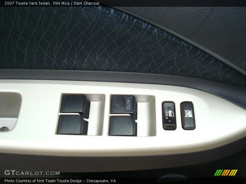 Flint Mica / Dark Charcoal 2007 Toyota Yaris Sedan