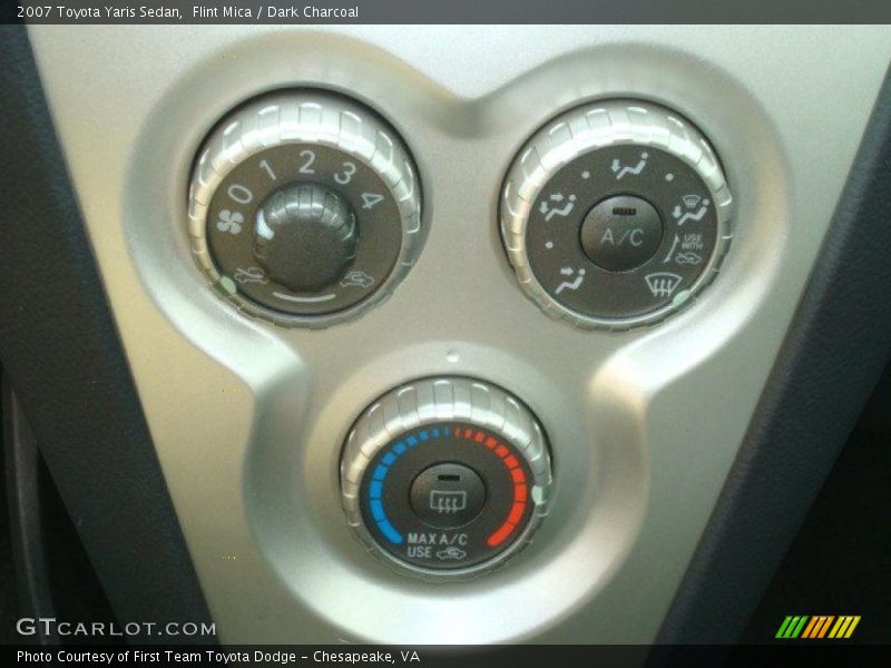 Flint Mica / Dark Charcoal 2007 Toyota Yaris Sedan