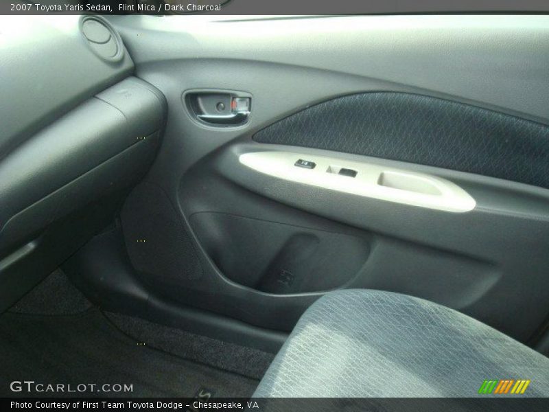 Flint Mica / Dark Charcoal 2007 Toyota Yaris Sedan