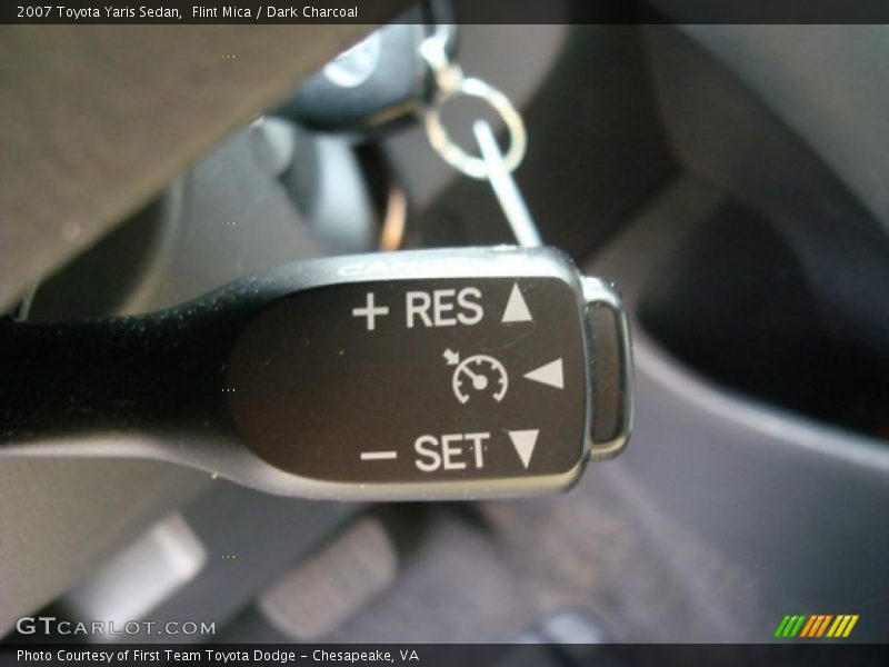 Flint Mica / Dark Charcoal 2007 Toyota Yaris Sedan