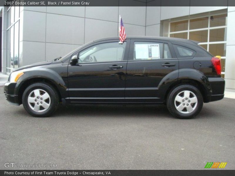 Black / Pastel Slate Gray 2007 Dodge Caliber SE
