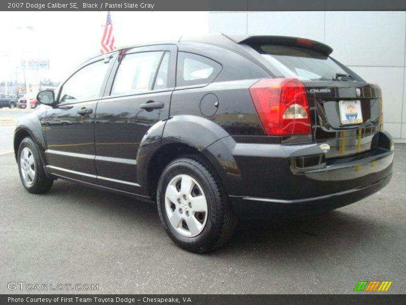 Black / Pastel Slate Gray 2007 Dodge Caliber SE