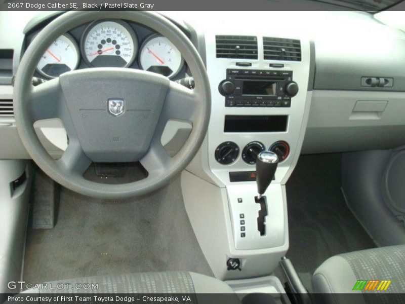 Black / Pastel Slate Gray 2007 Dodge Caliber SE