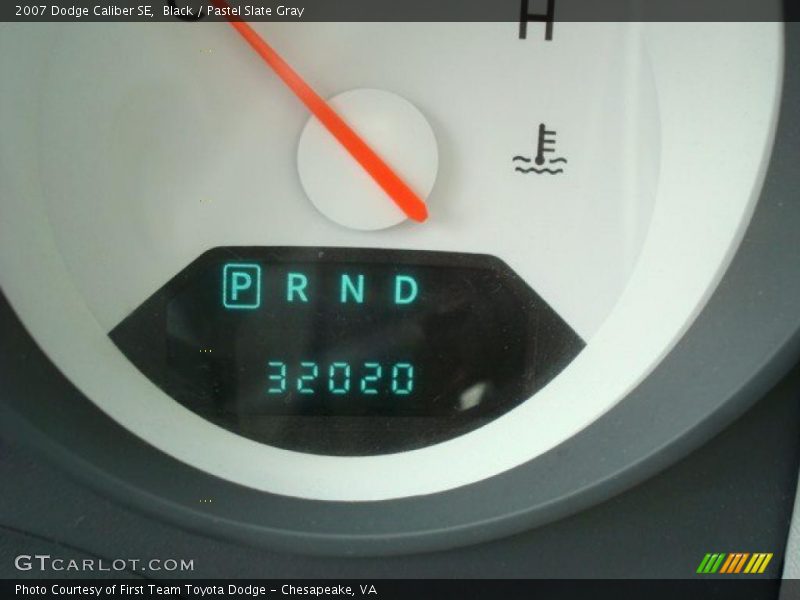 Black / Pastel Slate Gray 2007 Dodge Caliber SE