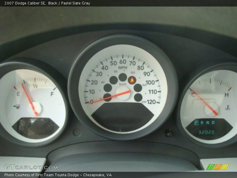Black / Pastel Slate Gray 2007 Dodge Caliber SE