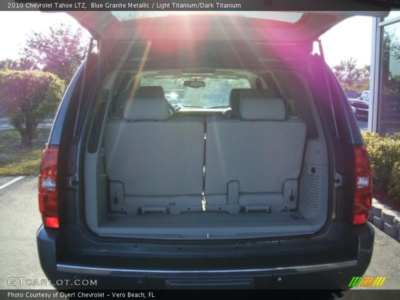 Blue Granite Metallic / Light Titanium/Dark Titanium 2010 Chevrolet Tahoe LTZ