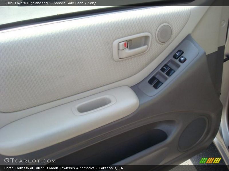 Sonora Gold Pearl / Ivory 2005 Toyota Highlander V6