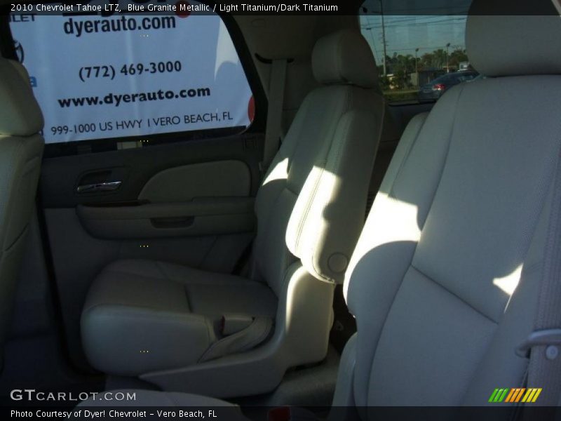 Blue Granite Metallic / Light Titanium/Dark Titanium 2010 Chevrolet Tahoe LTZ