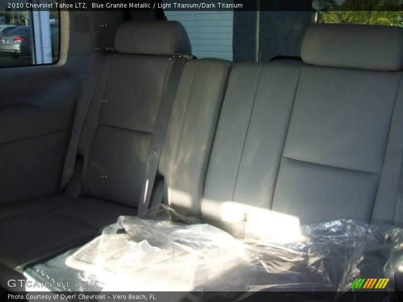 Blue Granite Metallic / Light Titanium/Dark Titanium 2010 Chevrolet Tahoe LTZ