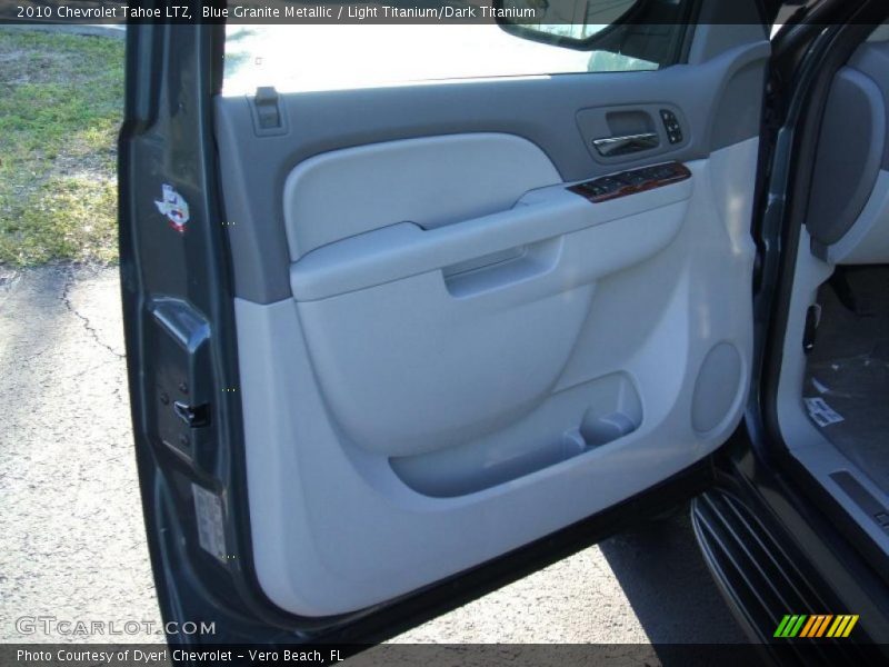 Blue Granite Metallic / Light Titanium/Dark Titanium 2010 Chevrolet Tahoe LTZ