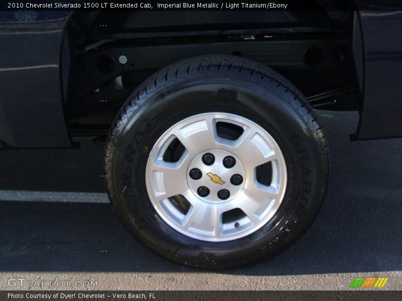 Imperial Blue Metallic / Light Titanium/Ebony 2010 Chevrolet Silverado 1500 LT Extended Cab