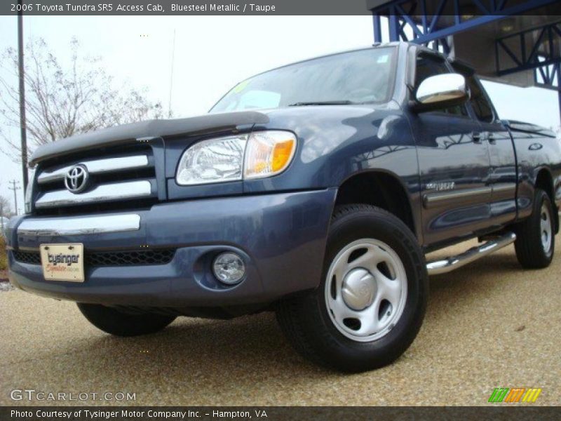 Bluesteel Metallic / Taupe 2006 Toyota Tundra SR5 Access Cab
