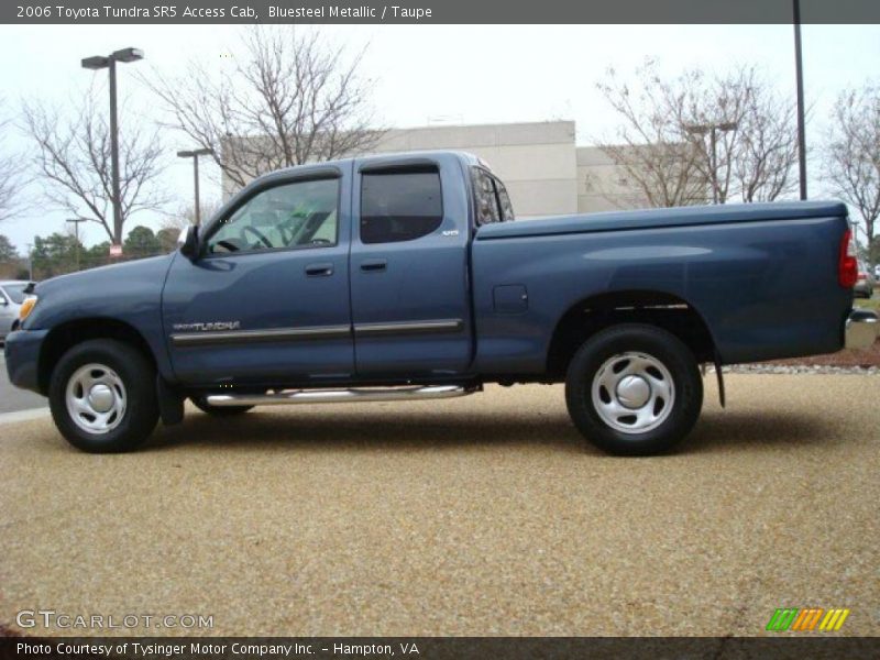 Bluesteel Metallic / Taupe 2006 Toyota Tundra SR5 Access Cab