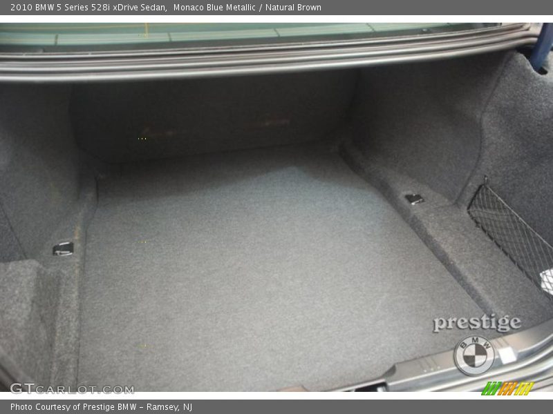 Monaco Blue Metallic / Natural Brown 2010 BMW 5 Series 528i xDrive Sedan