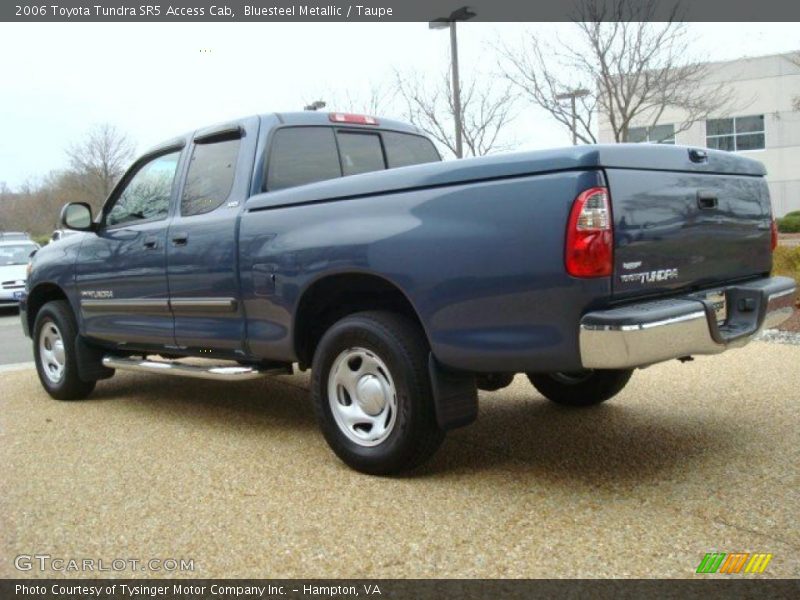 Bluesteel Metallic / Taupe 2006 Toyota Tundra SR5 Access Cab