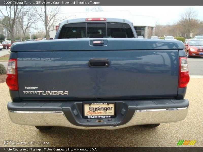 Bluesteel Metallic / Taupe 2006 Toyota Tundra SR5 Access Cab
