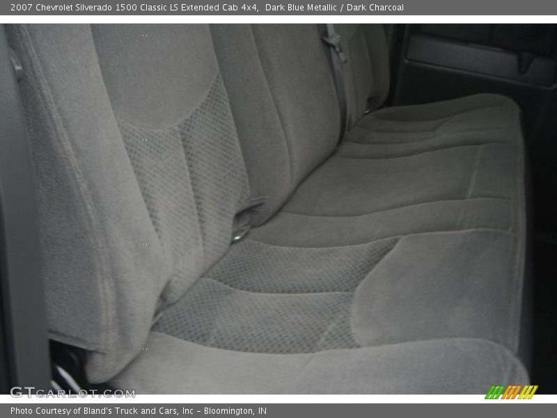 Dark Blue Metallic / Dark Charcoal 2007 Chevrolet Silverado 1500 Classic LS Extended Cab 4x4